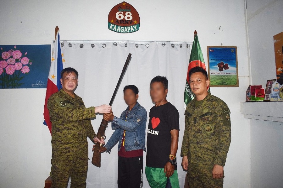 NPA officer, member with firearm surrenders in Occidental Mindoro